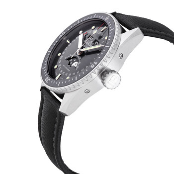 Fifty Fathoms Bathyscaphe Quantieme Automatic Grey Dial Men's Watch 5054-1110-B52A