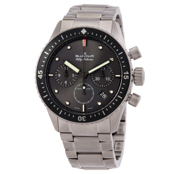 Fifty Fathoms Chronograph Automatic Grey Dial Men's Watch 5200-1210-98S