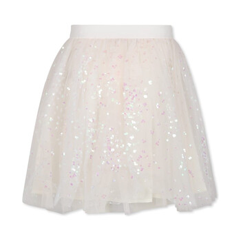 All-Over Glitter Tulle Skirt W04GSKW00026-025