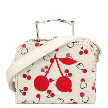 Cherry Print Cotton Bag