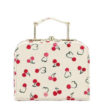 Cherry Print Cotton Bag