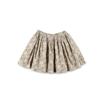 Girls Suzon Floral Print Corduroy Skirt