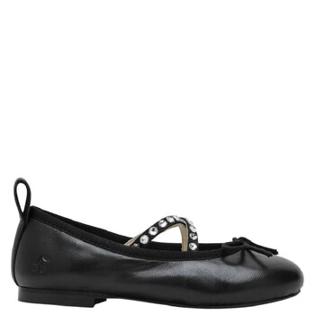 Strap Rhinestone Embellished Flats W04GSOL00006-099