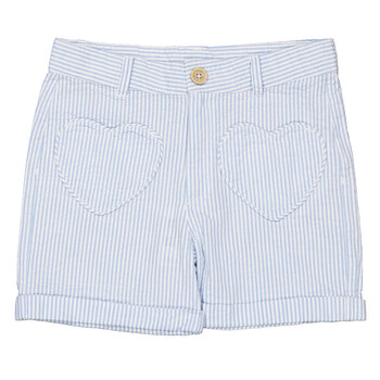 Kids Farah Striped Heart Pocket Shorts