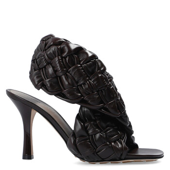 Bottega Veneta Ladies BV Board Sandals, Brand Size 39 ( US Size 9