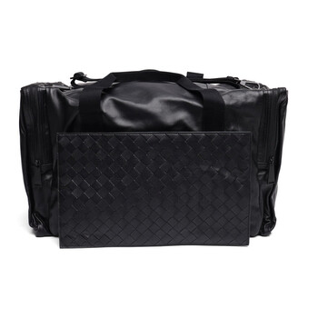 Bottega Veneta Black Intrecciato Leather Macbook Case