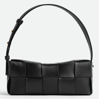 Bottega Veneta Men's Perforated Belt Bag in Black 578540 VBOY1