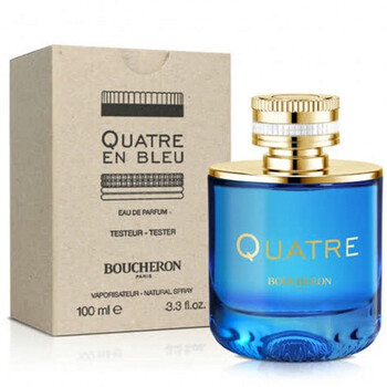Ladies Quatre En Bleu EDP 3.4 oz (Tester) Fragrances 3386460124980
