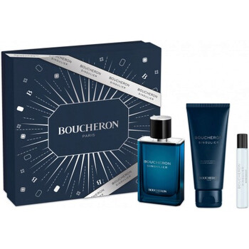 BOUCHERON ポーチとシルバー容器セット Boucheron Unisex Singulier 3pcs EDP Gift Set Fragrances
