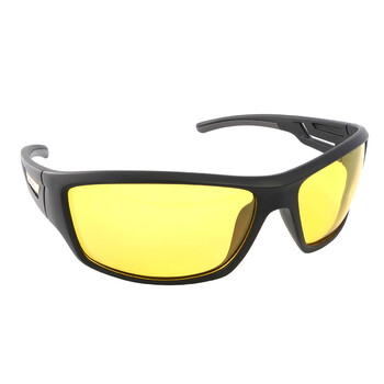 Men's Black Wrap Sunglasses BSG060YL
