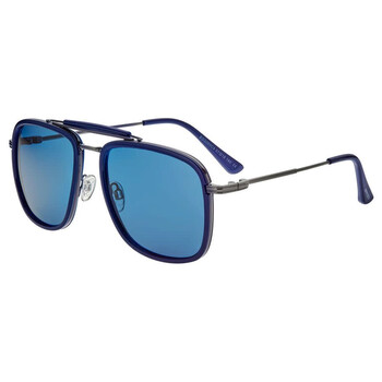 Men's Blue Pilot Sunglasses BSG068C4