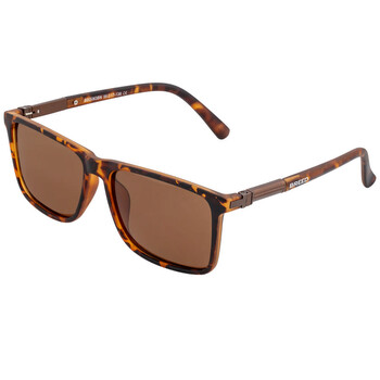 Men's Tortoise Square Sunglasses BSG063BN