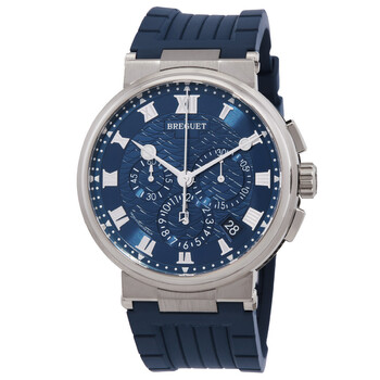 Marine Chronograph Automatic Blue Dial Men's Watch 5527bb/y2/5wv