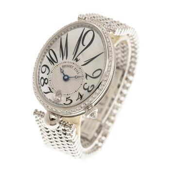 Reine de Naples Mother of Pearl 18kt White Gold Diamond Ladies Watch 8918BB58J20D000