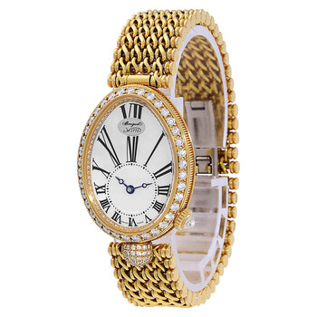 Reine de Naples Mother of Pearl 18kt Yellow Gold Diamond Ladies Watch 8928BA51J20DD00
