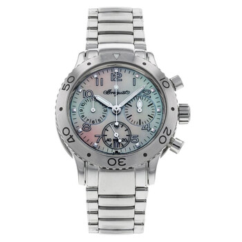 Type XX Transatlantique Mother of Pearl Dial Stainless Steel Ladies Watch 4820ST59S76