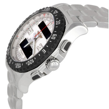 Airwolf Raven Silver Dial Men's Analog-Digital Watch A7836434-G653SS