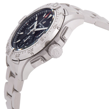 Avenger B01 42mm Chronograph Automatic Black Dial Men's Watch AB0146101B1A1