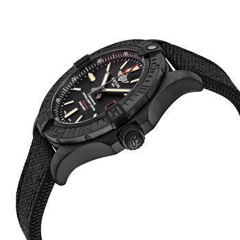 Avenger Blackbird 44 Automatic Black Dial Men's Watch V17311101B1W1