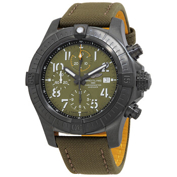 Avenger Chronograph Automatic Chronometer Green Dial Men's Watch V13317101L1X1