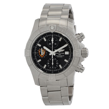 Avenger Chronograph "Fursan Al Emarat" Automatic Chronometer Black Dial Men's Watch A13385101B2A1