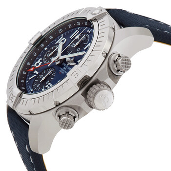 Avenger Chronograph GMT Automatic Chronometer Blue Dial Men's Watch A24315101C1X1