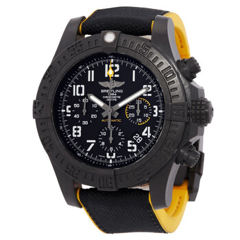 Avenger Hurricane Chronograph Automatic Chronometer Black Dial Men's Watch XB0180E4/BF31-284S