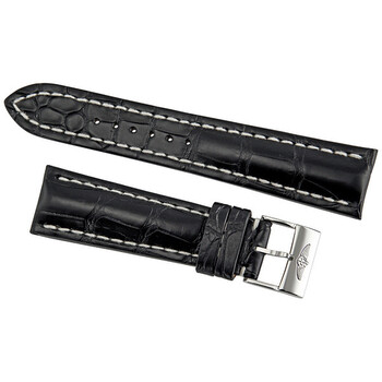 22mm BREITLING ブライトリング クロコレザーベルト　739P 公式の 22mm BREITLING ブライトリング クロコレザーベルト 739P