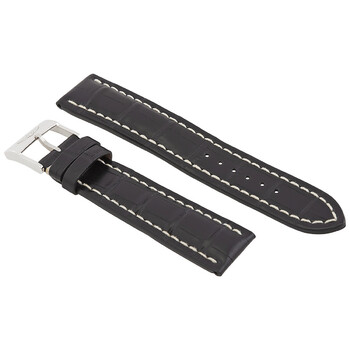 Breitling Black Crocodile Leather 22mm Strap 743P - Watches - Jomashop