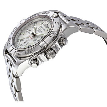 Chronomat 41 Chronograph Silver Dial Men's Watch AB014012-G711SS