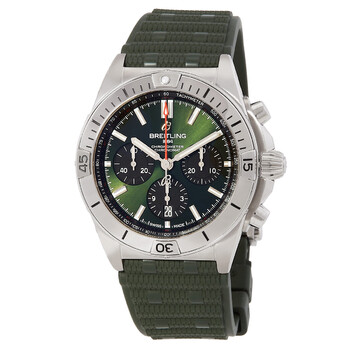 Chronomat B01 Chronograph Automatic Green Dial Men's Watch AB0134101L2S1 Chronomat B01 Chronograph Automatic Green Dial Men's Watch AB0134101L2S1