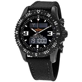 Chronospace Military Perpetual Calander Chronograph Black Dial Men's Watch M78367101B1W1