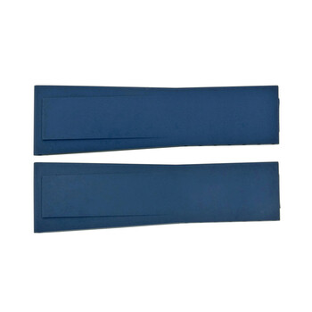 Diver Pro Blue Rubber Watch Band Strap 24-20mm