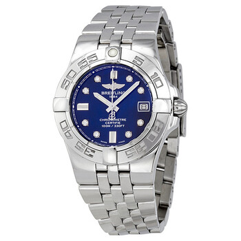 Galactic 30 Blue Dial Stainless Steel Ladies Watch A71340L2-C814SS
