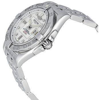 Galactic 41 Automatic Diamond Mother of Pearl Men's Watch A49350L2-A702SS