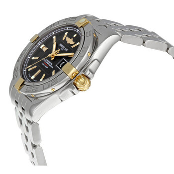 Galactic 41 Black Dial Stainless Steel Men's Watch B49350L2-BA08SS