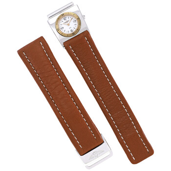 Men's Leather Watch Band With Second t.mes
 Zone Attachment B6107211/B102.155X.A18D