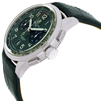 Premier B01 Chronograph Automatic Green Dial Men's Watch AB0145371L1P2