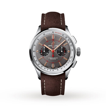 Premier B01 Chronograph Automatic Grey Dial Men's Watch AB0118A31B1X2