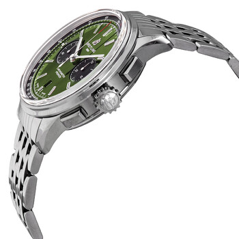 Premier Bentley Chronograph Automatic Green Dial Men's Watch AB0118A11L1A1