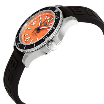 Superocean 42 Automatic Chronometer Orange Dial Men's Watch A17366D7101S1