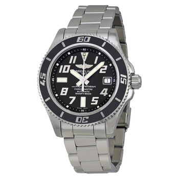 Superocean 42 Automatic Black Dial Men's Watch A1736402-BA28SS