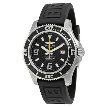 Superocean 44 Automatic Black Dial Black Rubber Men's Watch A1739102-BA78BKPT3