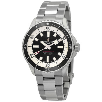 Superocean 42 Automatic Chronometer Black Dial Men's Watch A17375211B1A1