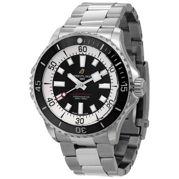 Superocean Automatic Chronometer Black Dial Men's Watch A17378211B1A1