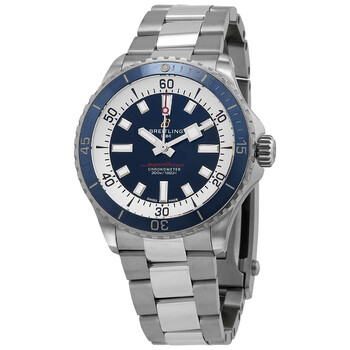 Superocean Automatic Chronometer Blue Dial Men's Watch A17375E71C1A1