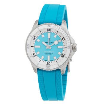 Superocean Automatic Chronometer Turquoise Dial Ladies Watch A17377211C1S1 Superocean Automatic Chronometer Turquoise Dial Ladies Watch A17377211C1S1