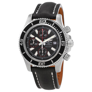Superocean Chronograph II Black Dial Automatic Men's Watch A1334102/BA81BKLD Superocean Chronograph II Black Dial Automatic Men's Watch A1334102/BA81BKLD