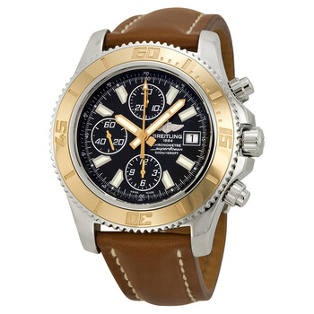 Superocean Chronograph II Black Dial Brown Leather Men's Watch C1334112-BA84BRLD Superocean Chronograph II Black Dial Brown Leather Men's Watch C1334112-BA84BRLD