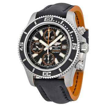 Superocean Chronograph II Black Dial Men's Watch A1334102-BA85BKOLT Superocean Chronograph II Black Dial Men's Watch A1334102-BA85BKOLT